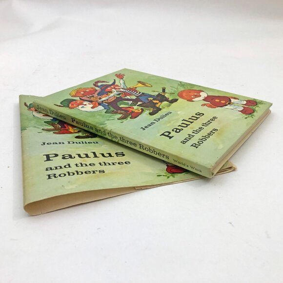 Paulus and the Three Robbers Jean Dulieu HBDC Rare Vintage - Picture 3 of 13